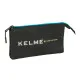 Portatodo Triple Kelme Iron Negro 22 x 12 x 3 cm