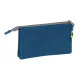 Triple Carry-all Munich Street Blue Grey 22 x 12 x 3 cm