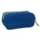 Portatodo Triple Munich North Azul marino 21,5 x 10 x 8 cm