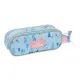 Double Carry-all Frozen Ice magic Light Blue 21 x 8 x 6 cm