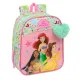 Mochila Escolar Disney Princess Bloom Verde Rosa 22 x 27 x 10 cm