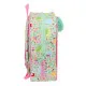 Mochila Escolar Disney Princess Bloom Verde Rosa 22 x 27 x 10 cm
