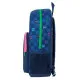 Mochila Escolar Benetton Damero Azul marino 30 x 46 x 14 cm
