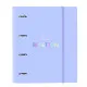Ring binder Benetton Lila Lilac 27 x 32 x 3.5 cm
