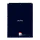 Ring binder Harry Potter Captain Navy Blue A4 26 x 33.5 x 2.5 cm