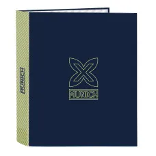 Ring binder Munich North Navy Blue A4 27 x 33 x 6 cm