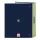 Ring binder Munich North Navy Blue A4 27 x 33 x 6 cm