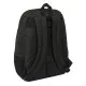 School Bag Kappa Dark Black 32 x 44 x 16 cm