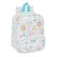 Mochila Escolar Safta Zoo Beige 22 x 27 x 10 cm