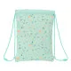 Backpack with Strings Safta Fiesta Green 26 x 34 x 1 cm