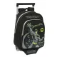 Mochila Escolar con Ruedas Batman Game over Negro 27 x 33 x 10 cm