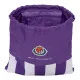 Backpack with Strings Real Valladolid C.F. White Purple 35 x 40 x 1 cm