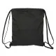 Backpack with Strings Kelme Iron Black 35 x 40 x 1 cm