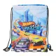 Backpack with Strings Hot Wheels Let's race Blue Black 26 x 34 x 1 cm