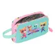 Portatodo SuperKitties Rosa Turquesa 21,5 x 12 x 6,5 cm
