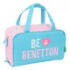 Neceser de Viaje Benetton Unique Rosa Turquesa 31 x 14 x 19 cm