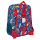 School Bag Cars Racing Navy Blue 27 x 33 x 10 cm