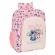 Mochila Escolar Lilo & Stitch Beach Rosa 32 x 38 x 12 cm