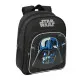 Mochila Escolar Star Wars Rebellion Negro 27 x 33 x 10 cm