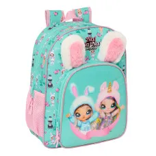 School Bag Na!Na!Na! Surprise Bunny Pink Turquoise 32 x 38 x 12 cm