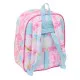 Mochila Escolar Barbie Painterly Rosa Azul cielo 22 x 27 x 10 cm