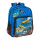 School Bag Hot Wheels Let's race Blue Black 27 x 33 x 10 cm