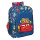 School Bag Cars Racing Navy Blue 32 x 38 x 12 cm