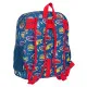 School Bag Cars Racing Navy Blue 32 x 38 x 12 cm
