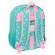 Mochila Escolar Peppa Pig Pretty flowers Amarillo Menta 26 x 34 x 11 cm