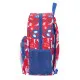 Mochila Escolar Spider-Man Rescue Azul Rojo 22 x 27 x 10 cm