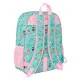 School Bag Na!Na!Na! Surprise Bunny Pink Turquoise 33 x 42 x 14 cm