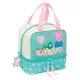 Portameriendas Peppa Pig Pretty flowers Amarillo Menta 20 x 20 x 15 cm