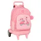 School Rucksack with Wheels Moos Passion Multicolour 33 x 45 x 22 cm