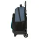 School Rucksack with Wheels BlackFit8 California Blue Black 33 x 45 x 22 cm