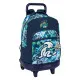 School Rucksack with Wheels El Niño Kook Navy Blue 33 x 45 x 22 cm