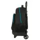 School Rucksack with Wheels Kelme Iron Black 33 x 45 x 22 cm