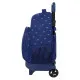 School Rucksack with Wheels Harry Potter Captain Navy Blue 33 x 45 x 22 cm