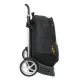 School Rucksack with Wheels Munich Topo Black 32 x 44 x 16 cm
