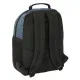 Mochila Escolar BlackFit8 California Azul Negro 32 x 42 x 15 cm