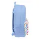School Bag Smiley Joyful Blue Multicolour 30 x 46 x 14 cm