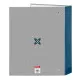 Ring binder Munich Street Blue Grey A4 27 x 33 x 6 cm