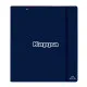 Ring binder Kappa Rain Navy Blue 27 X 32 X 4 cm
