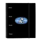 Ring binder El Niño Roller Blue Black 27 x 32 x 3.5 cm