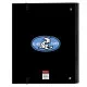 Ring binder El Niño Roller Blue Black 27 x 32 x 3.5 cm