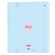 Ring binder Snoopy Love Blue 27 x 32 x 3.5 cm