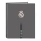 Ring binder Real Madrid C.F. Grey A4 26.5 x 33 x 4 cm