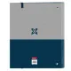 Ring binder Munich Street Blue Grey 27 x 32 x 3.5 cm