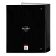 Ring binder BlackFit8 Old school Black Grey A4 27 x 33 x 6 cm