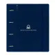 Ring binder Benetton Damero Navy Blue 27 X 32 X 4 cm