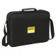 School Bag Kappa Dark Black 38 x 28 x 6 cm